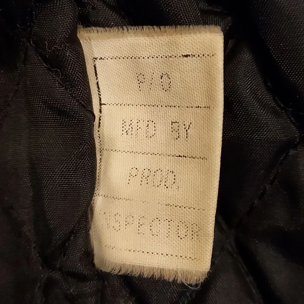 Vintage Harley-Davidson Leather Jacket Black 80s American Cowhide Bikercore 46R